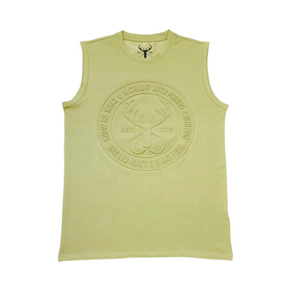 men kiwi emboss tank top